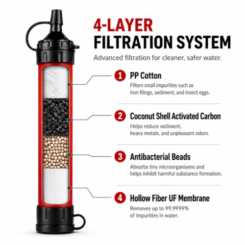 Ravik Survival Straw (Upgraded Version [year]) - Official Retailer